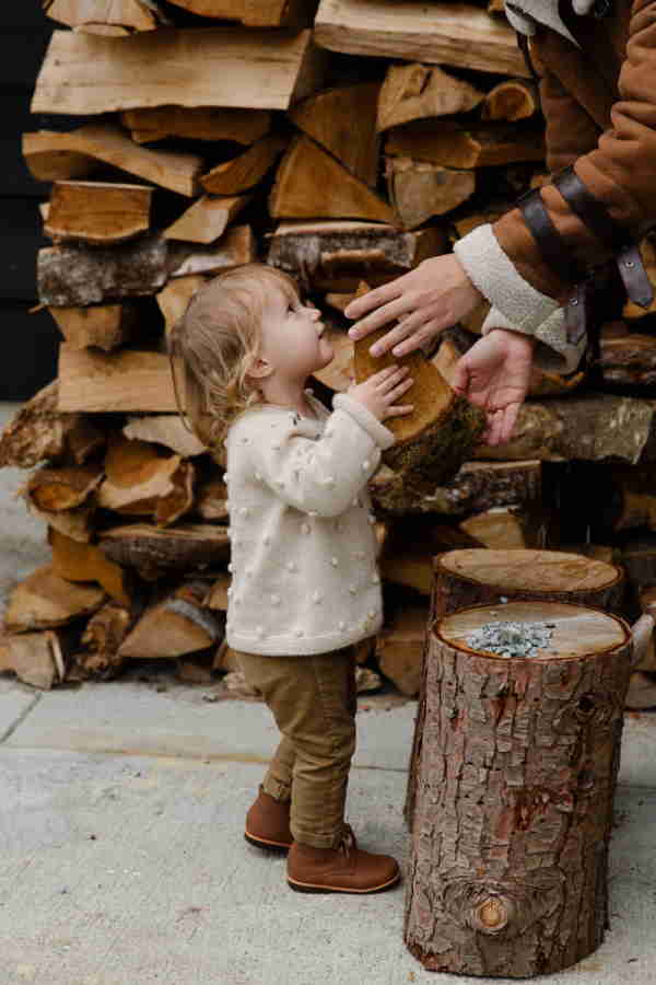 Activité originale avec bébé