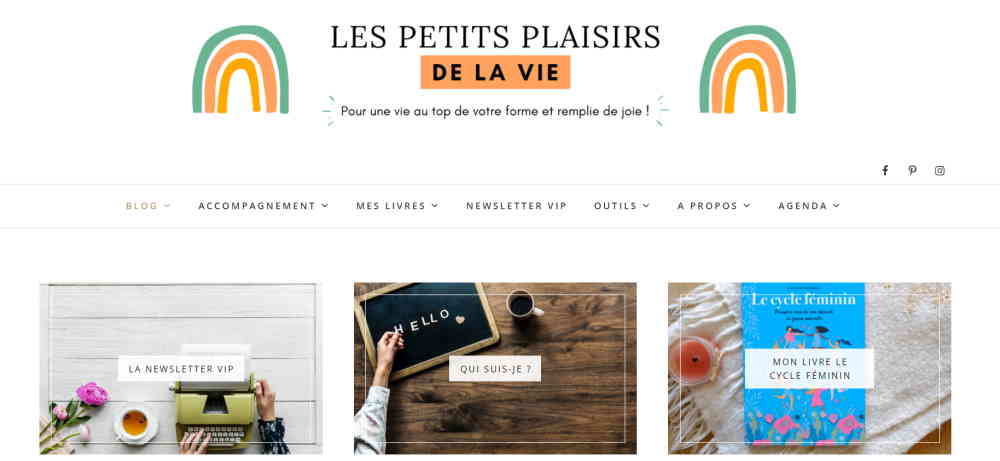 Blog bien-être Les Petits Plaisirs de la Vie