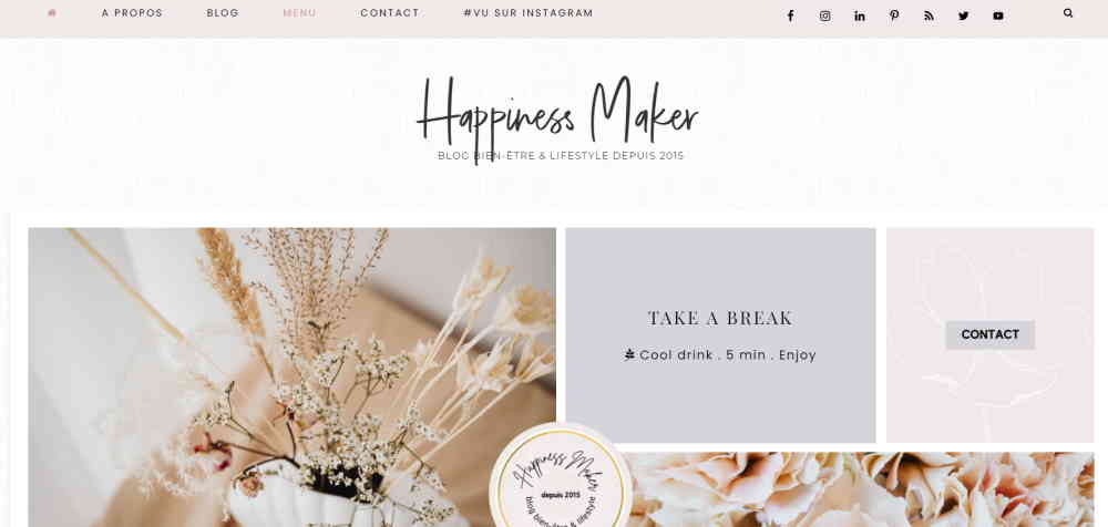 Blog bien-être au naturel Happiness Maker