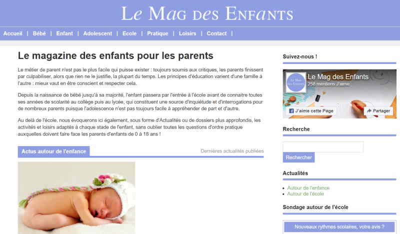 Blog des parents Le Mag des Enfants