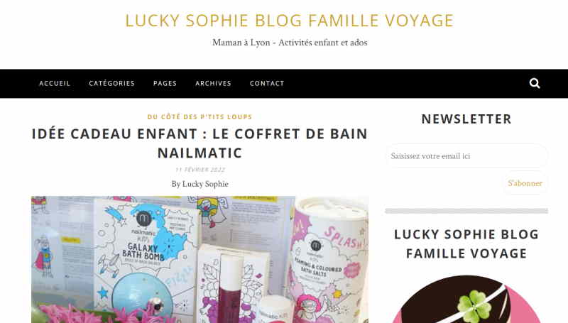Blog famille en voyage Lucky Sophie