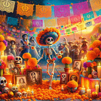 La fête des morts au Mexique