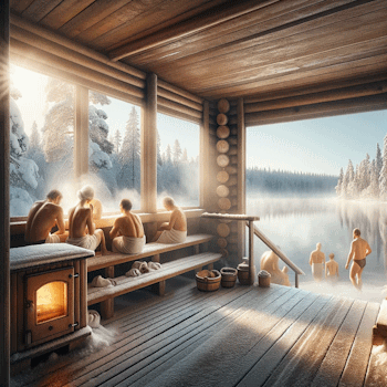 sauna finlandais